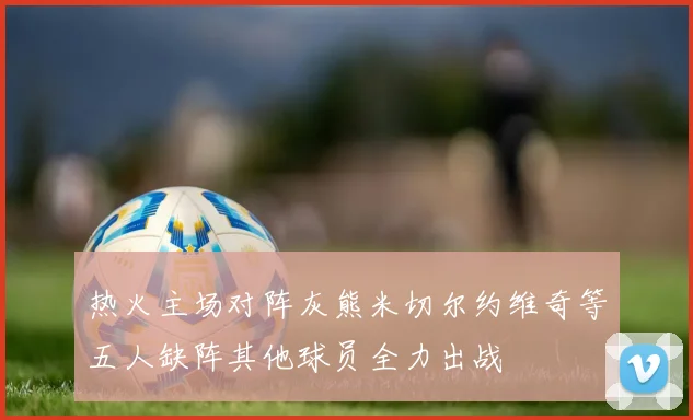 热火主场对阵灰熊米切尔约维奇等五人缺阵其他球员全力出战
